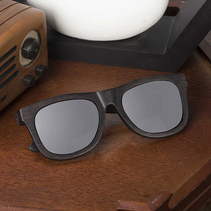 بوبو الطيور العلامة التجارية الرجعية الخيزران . Bobo Bird Brand Retro Bamboo Sunglasses