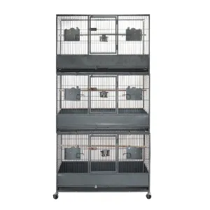 187cm XL Triple Stackers Breeding Bird Parrot Cage - Cockatoos Aviary | Bird Lover's Dream