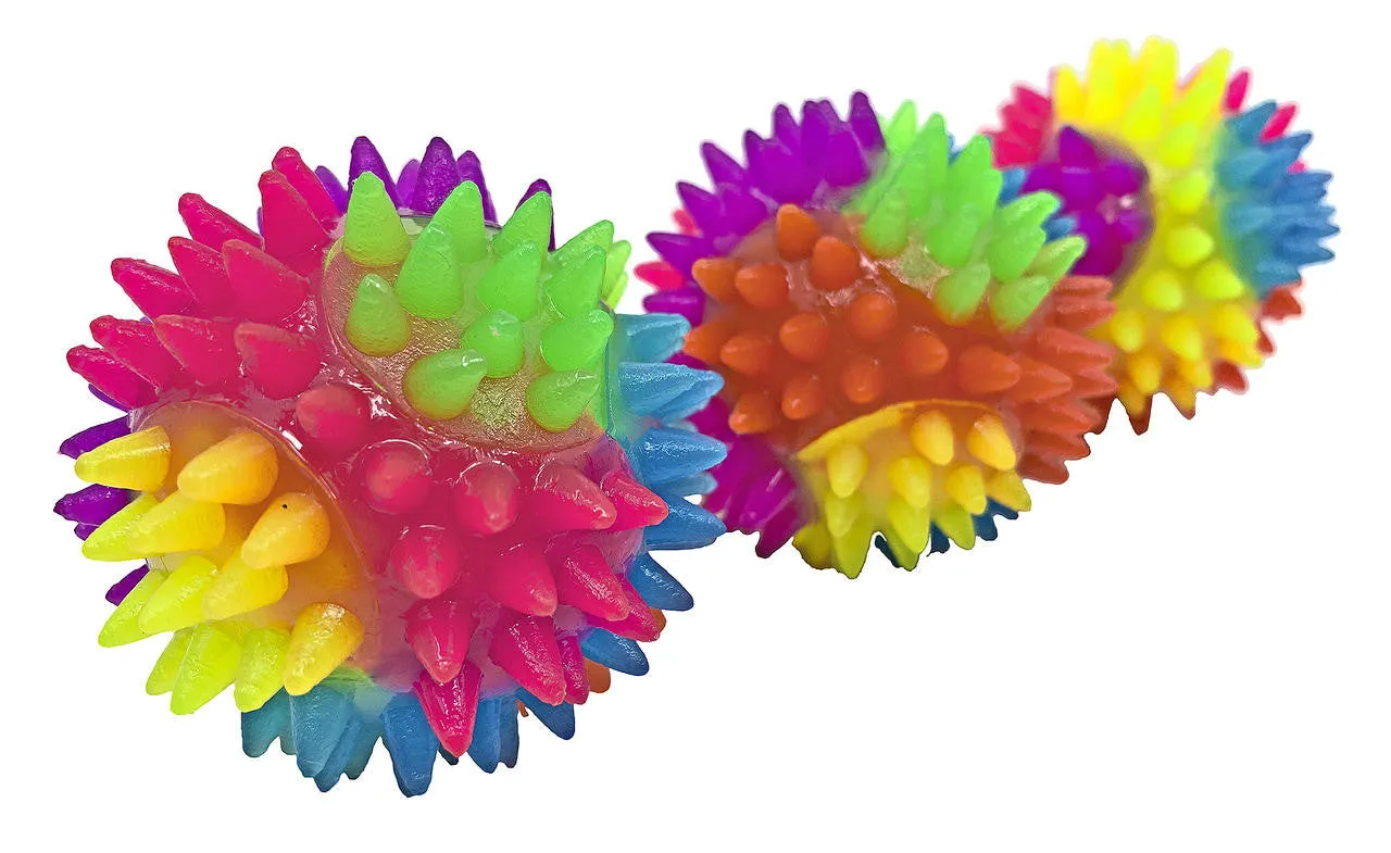 3317 PK3 Large Rainbow Spike Ball