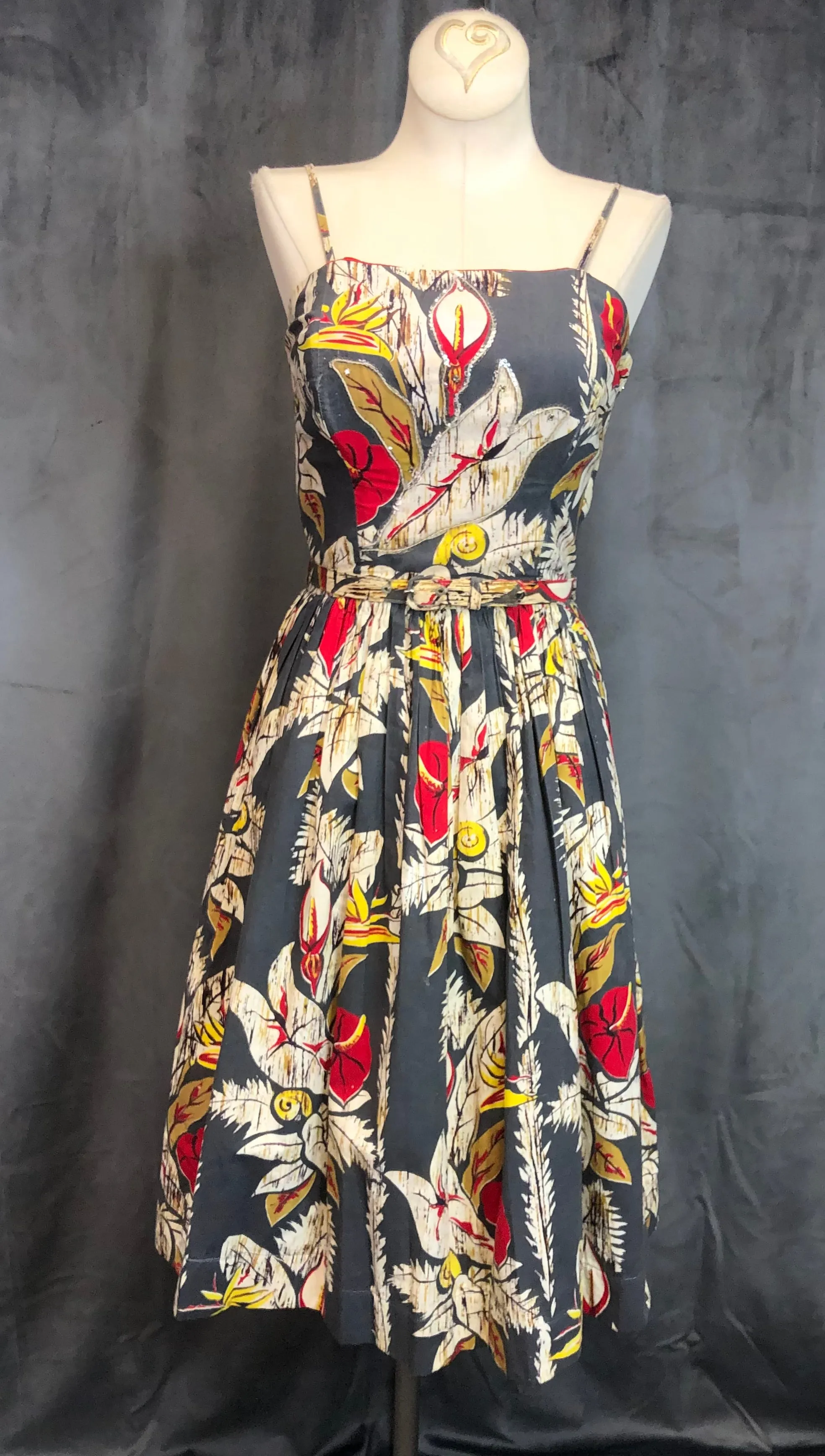 50s Bird Of Paradise Hawaiian