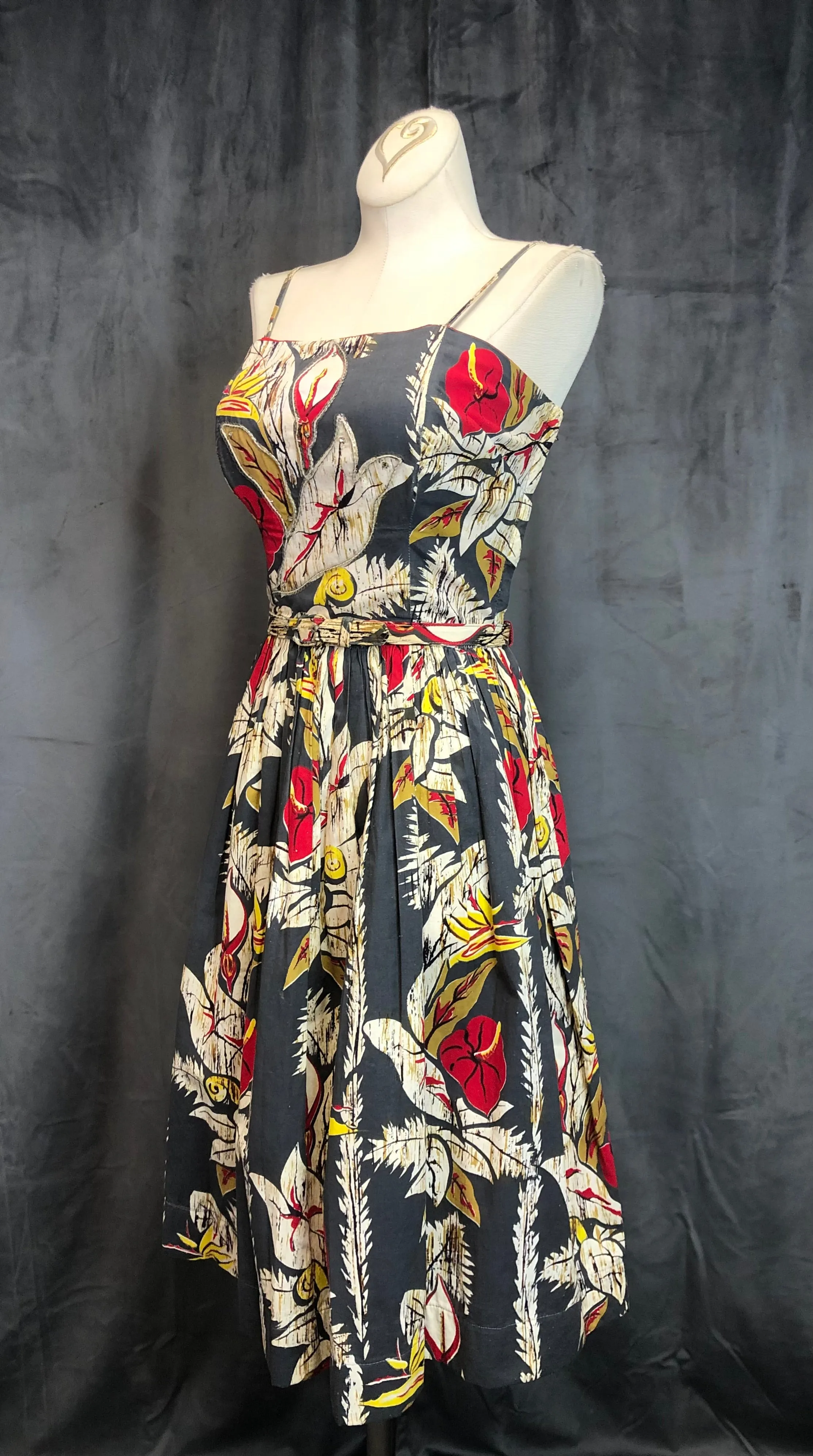 50s Bird Of Paradise Hawaiian