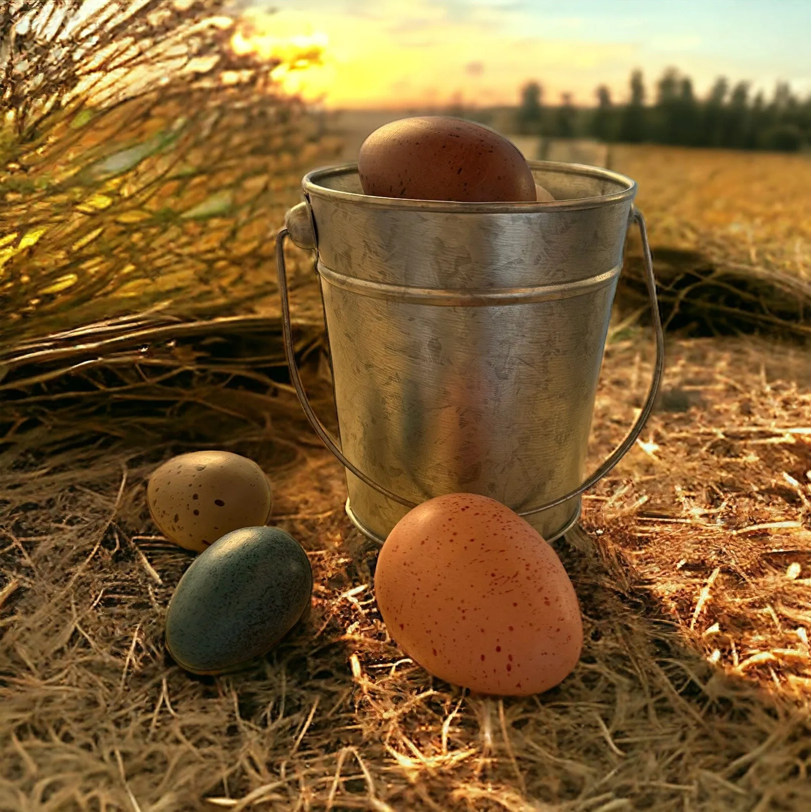 A Dozen Bird Eggs