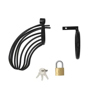 Black Bird Chastity Cock Cage