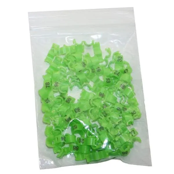 Colorful Clip Rings For Birds