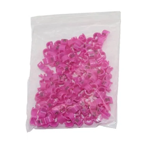 Colorful Clip Rings For Birds
