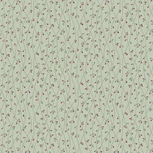 Fabric BLUE VETCH Color COTTAGE from English Garden Collection by Edyta Sitar for Andover, A-796-T