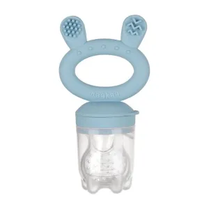 Haakaa Fresh Food Feeder and Cover - Sky Blue