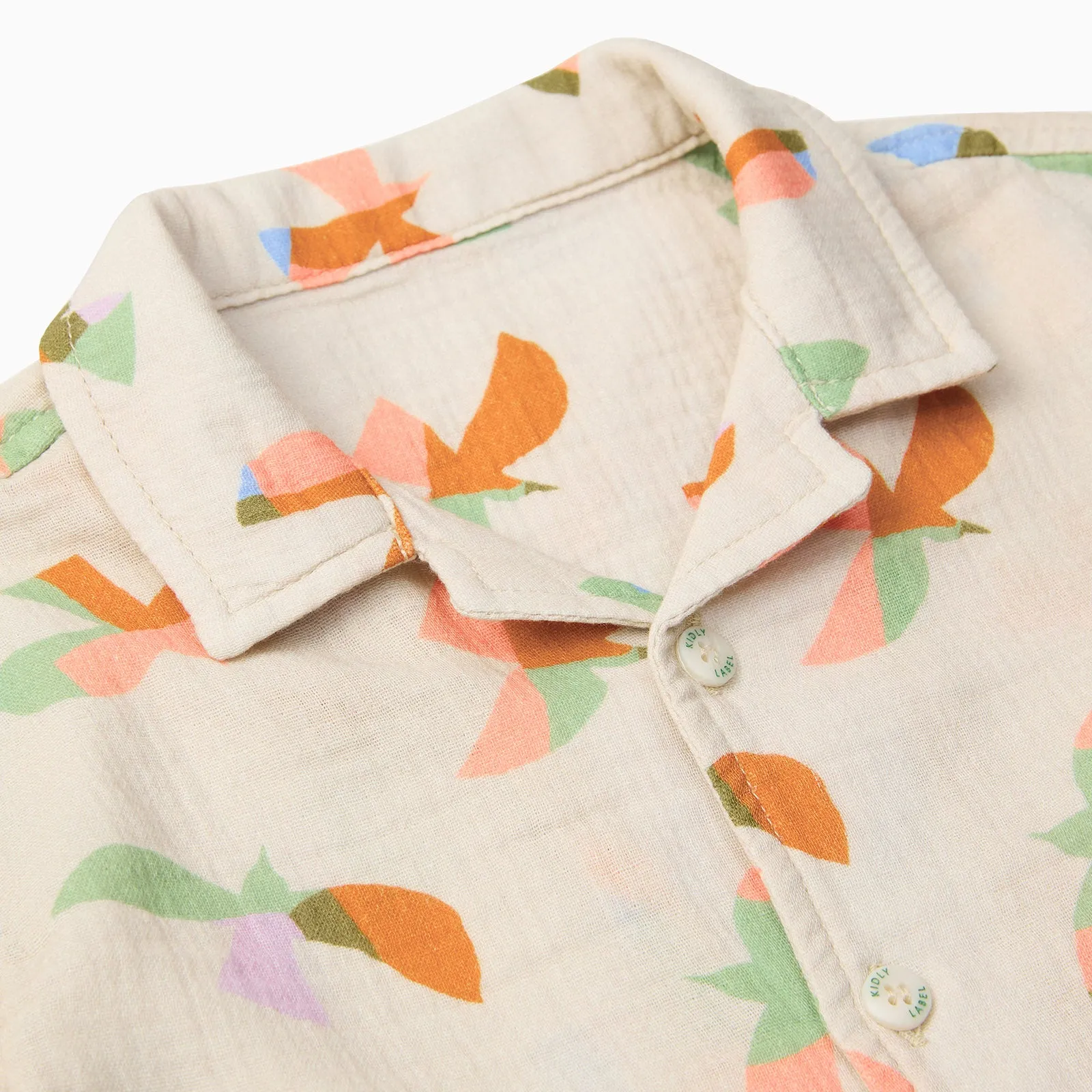 KIDLY by MORI Muslin Shirt