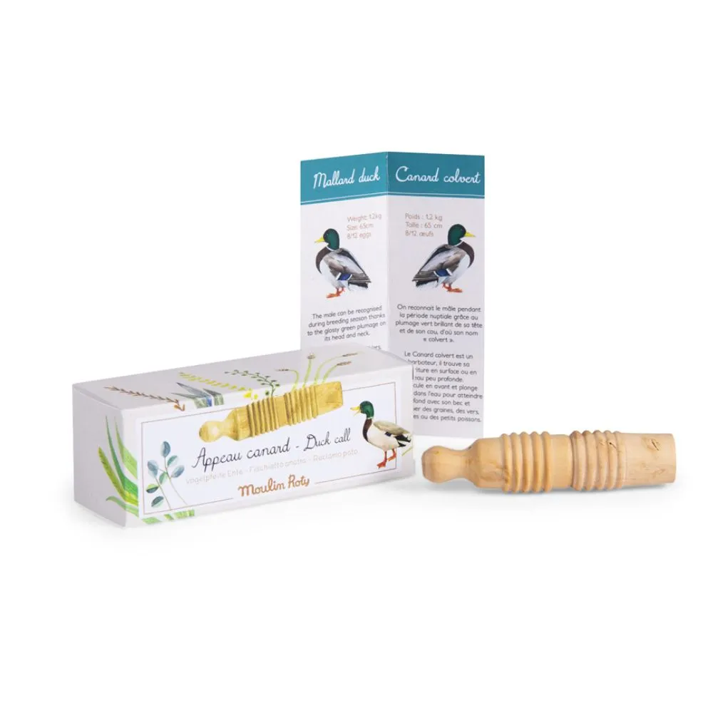 Moulin Roty Le Botaniste - Wooden Duck Call