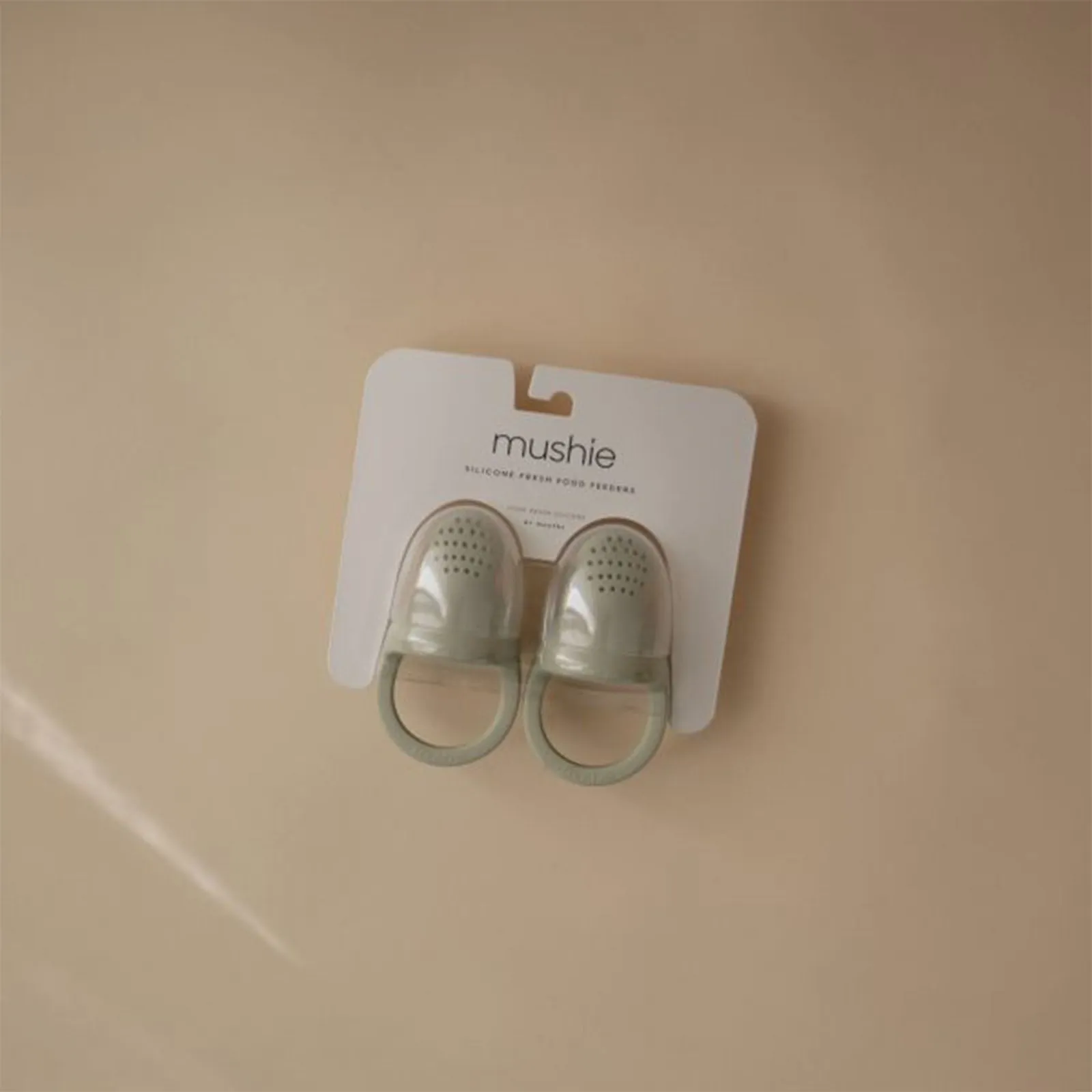 Mushie Silicone Fresh Food Feeder 2-Pack