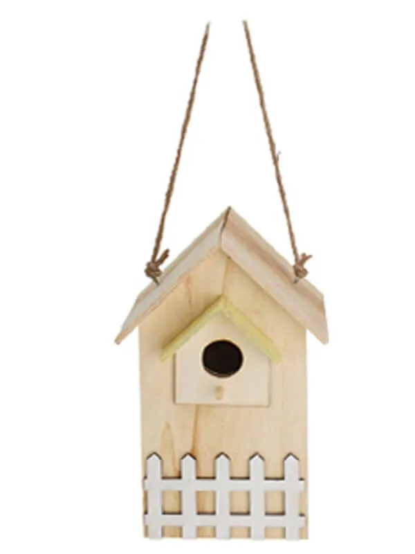 Natural Plywood Birdhouse