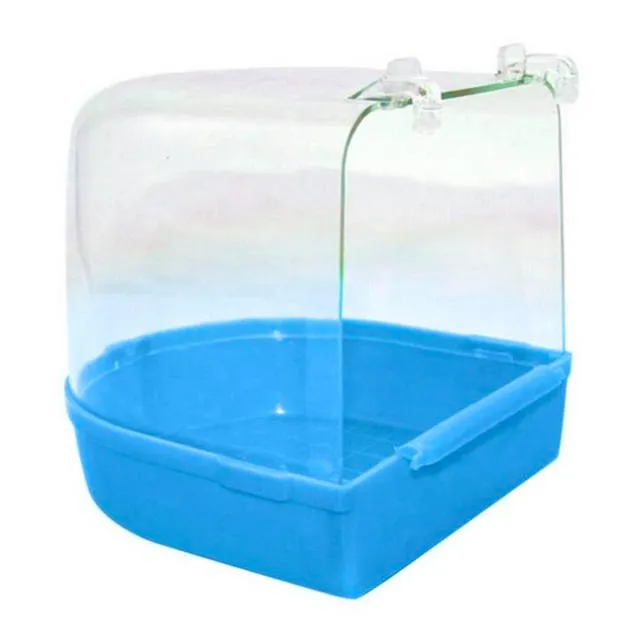 Plug-in parrot bath tub bird bath tub  skin peony munia and other small birds with bath tub pet cleaning products