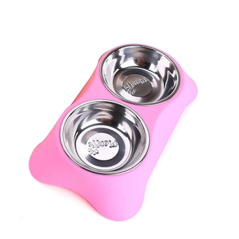 Stainless Steel Dog Bowl Set