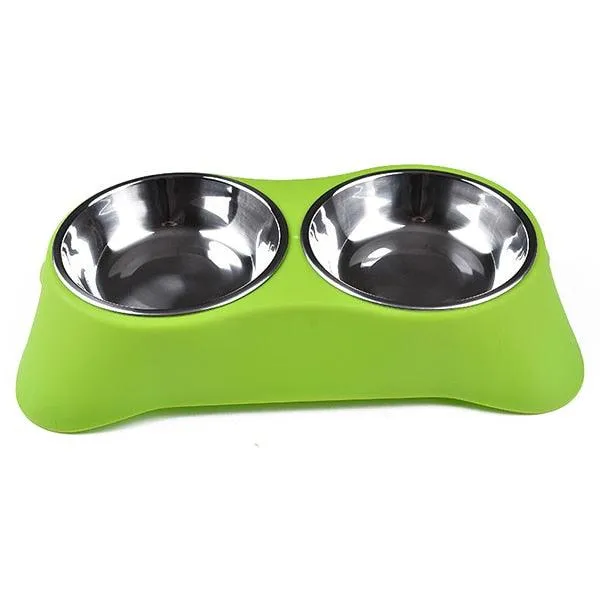 Stainless Steel Dog Bowl Set