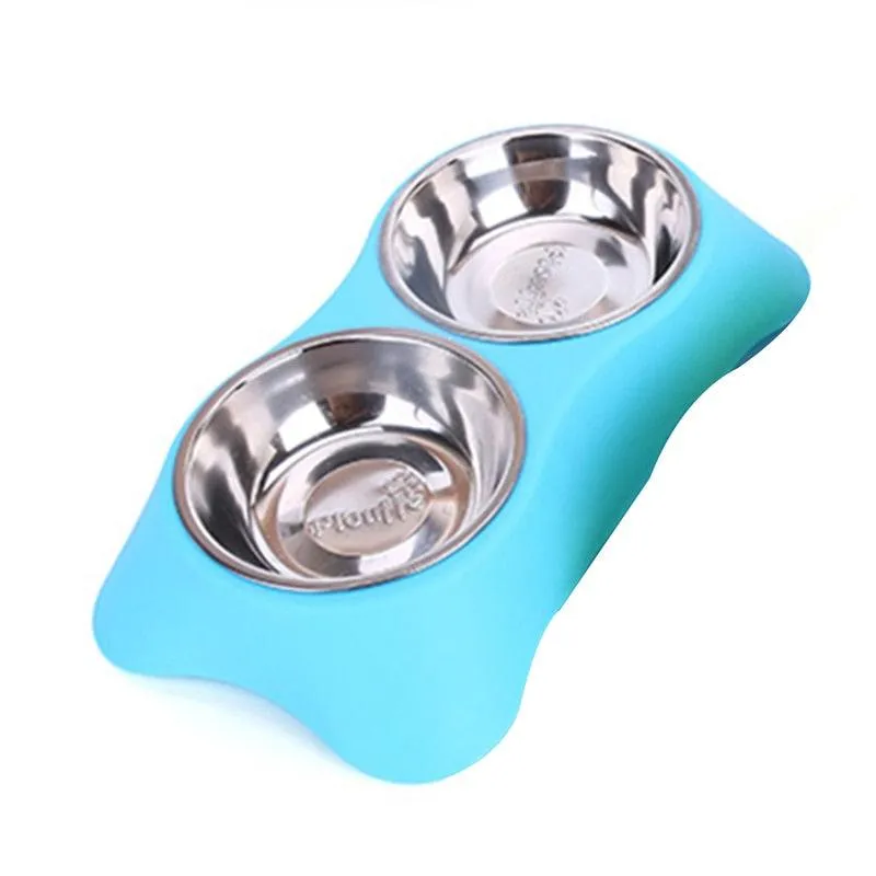 Stainless Steel Dog Bowl Set
