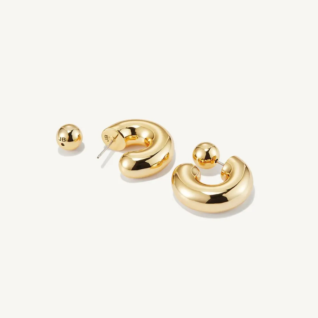 Tome Hoops Large (Gold)