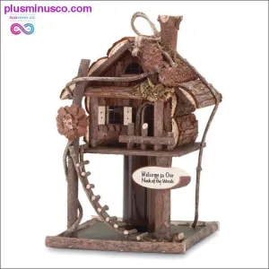 Tree House Birdhouse ll PlusMinusco.com
