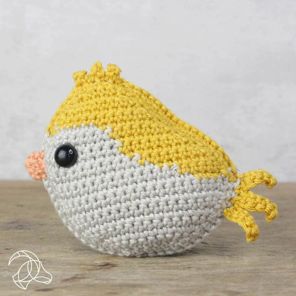 Yellow Bird Crochet Kit
